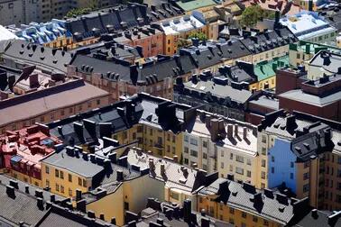 Ilmakuva Eirasta ja Ullanlinnasta